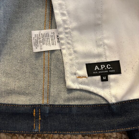 A.P.C. Brandy denim jacket, medium, blue jean - Picture 2 of 4
